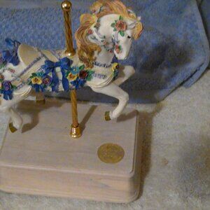 San Francisco Music Box Co MorningDance Carousel Collection Limited Edition#3194